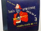 LOUIS ARMSTRONG And His Hot 5 Jazz Classics 4 x 78rpm Album 1950s Jazz   W  #6