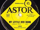 LOVE 45: MY LITTLE RED BOOK/A MESSAGE TO PRETTY AUSSIE ASTOR 1247  EX/EX+  1966