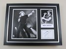 Brian Johnson Signed Photo Framed 16x12 AC/DC Autograph Memorabilia Display COA
