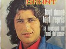 autographe signed de mike brant sur 45t tout donné tout repris