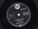 CLASSIC 1957 UK#1 ELVIS PRESLEY 78  JAILHOUSE ROCK  / TREAT ME NICE  RCA 1028 EX