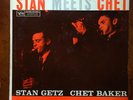 STAN GETZ & CHET BAKER STAN MEETS CHET MG V-8263 VERVE 12