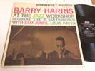 BARRY HARRIS at the jazz work shop LP -60 US RIVERSIDE RLP 1177 DG