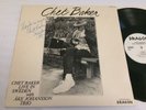 CHET BAKER live in Sweden LP -84 Swe DRAGON DRLP 56 signed by Baker