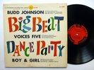 BUDD JOHNSON Big Beat Dance Party LP Rcs-509 Rn'B DooWop 1959 Stereo   sm759