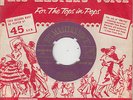 ELVIS 1957 GOLD HMV PUSH-OUT CENTRE *ALL SHOOK UP*