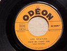 SP 45T LES BEATLES - Hold me tight / I want to hold your hand Odéon SO 10099