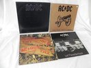 4pc AC/DC RECORDS T.N.T Let there be rock Back in black For those about to Rock