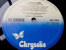 BLONDIE Parallel Lines 1978 UK CHRYSALIS 1st PRESS w/LYRIC INNER - NEAR MINT