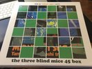 Three Blind Mice  by Various Artists Vinyl 45 RPM BOX,TBM, 6 VINYL LP's