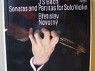 Bretislav Novotny, Violin: Bach Sonatas &  Partitas for Solo Violin 3LP  MINT