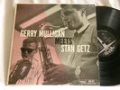GERRY MULLIGAN Meets STAN GETZ Ray Brown Lou Levy Stan Levey Verve mono LP