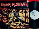IRON MAIDEN Piece Of Mind RaRe Uruguayan EMI Test Pressing LP Promo POM