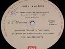 Iron Maiden - 2 Minutes To Midnight - Mexico - 12'' EMI POP 654