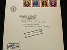 FREE Live UK Island 1971 Pink Rim Island MINT- LP Superb