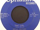 The Royal Jesters 70s Chicano Soul 45 on Optimum   That Girl   Hear it