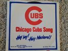 Chicago Cubs Hey Holy Mackerel 45 Record