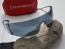 Emporio Armani 9285/S KJ1NA 120 U2 BONO RED vertigo sunglasses BLUE MIRROR