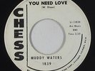 Blues R&B 45 - Muddy Waters - You Need Love - Chess - mp3