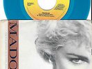MADONNA USA 7 SINGLE TRUE BLUE LIMITED EDITION BLUE VINYL PRESSING