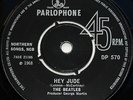 BEATLES EXPORT UK Parlophone 45 - Hey Jude / Revolution DP 570 - MKT Tax Code