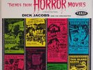 THEMES FROM HORROR MOVIES: Dick Jacobs FRANKENSTEIN, DRACULA OG coral LP