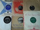 ROCK'N ROLL Shellac 78s x 6: ELVIS, L RICHARD, ANKA, WILSON, WILDE, SANDS. 78rpm