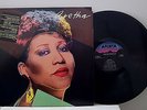 Aretha Franklin LP Clean Orig 1986 Andy Warhol Cover Art & Hype Sticker w/ Inner