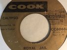 CLARENCE CURVAN - royal jail b/w don't interfere - COOK 45