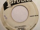 BOB ANDY / LARRY MARSHALL - unchained b/w magic moment - STUDIO ONE 45