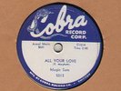 78 rpm Blues Magic Sam on Cobra All Your Love / Love Me With A Feeling E+ Hear