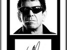 LOU REED - ROCK LEGEND - ORIGINAL HAND SIGNED AUTOGRAPH