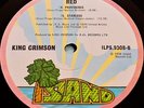 KING CRIMSON Red RARE LP Original 1st UK Press 1974 ISLAND PiNK RIM   LAMINATED