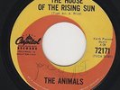 ANIMALS on CAPITOL? - House Of The Rising Sun - SCARCE Canadian 45 LONG VERSION