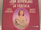Verdi's LA TRAVIATA Joan Sutherland Bergonzi Merrill John Pritchard 3 LP BoxSet
