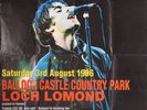 Original litho-printed Oasis tour poster - Loch Lomond 60