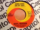 BERYL MARSDEN-GONNA MAKE HIM MY BABY/WHO YOU GONNA HURT??. CAPITOL 5552.. VG++