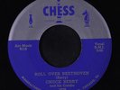 CHUCK BERRY: Roll Over Beethoven / Drifting Heart 45 rare Blues & R&B