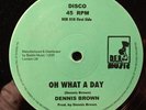 DENNIS BROWN - Oh What A Day / Man Next Door (12