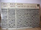 AL3472-AL3474 BACH Sonatas Partitas 1-3 ARTHUR GRUMIAUX PHILIPS MONO 3 LP