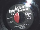 JIMMY BEASLEY, JOHNNY'S HOUSE PARTY PTS 1 & 2, ORIG US ROCKABILLY 45 RPM