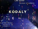 Starker - Kodaly Sonata for Unaccompanied Cello Op 8 - the original Period LP