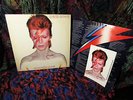 MINT  1973 ORIG PROMO + CUSTOM INNER   DAVID BOWIE Aladdin Sane  GLAM PSYCH