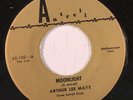 ARTHUR LEE MAYE: Moonlight / I'm Happy And In Love 45 Vocal Groups