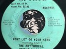 RHYTHMICAL WRIGHT SINGERS Gospel Soul 45 Won't Let Go Your Hand / When He Comes