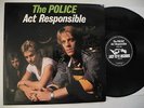 THE POLICE/Sting  rare live LP: Act Responsible LP USA 1986  with Bono(U2)