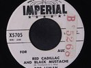 BOB LUMAN: Red Cadillac And A Black Mustache / All Night Long 45 (dj, tol)