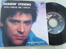 SHAKIN STEVENS -YOU DRIVE ME CRAZY- Mexican Single Promo Record. EPIC