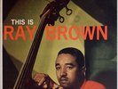 RAY BROWN: This is Ray Brown USA Verve DG Orig Trumpeter Jazz LP