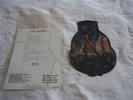 JAG PANZER-DEATH ROW 1983 AZRA RECORDS PICTURE S/S 45 SINGLE DTR 007 EXC. VG+